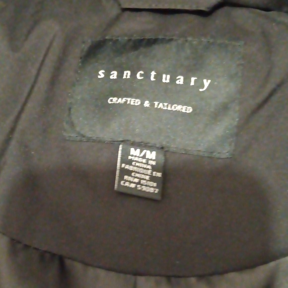 Sanctuary Hooded Down Waist Lenght Puffer Jacket - Picture 13 of 14